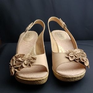 B.O.C. Hotsky Slingback Sandals Nude Size 11
